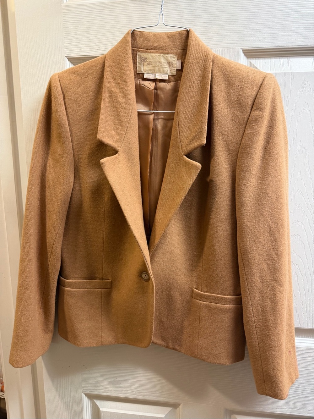 Vintage Women’s Camel Blazer Jacket